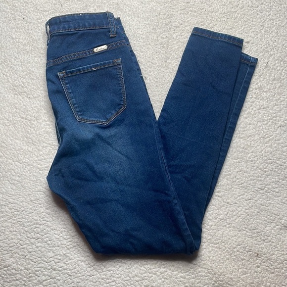 KanCan Jeans Deans Kan Can Mid Rise Skinny Jeans KC7085 Stretchy Size 25 - Picture 6 of 10